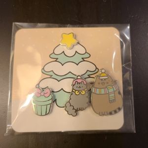 Pusheen Christmas Enamel Pins